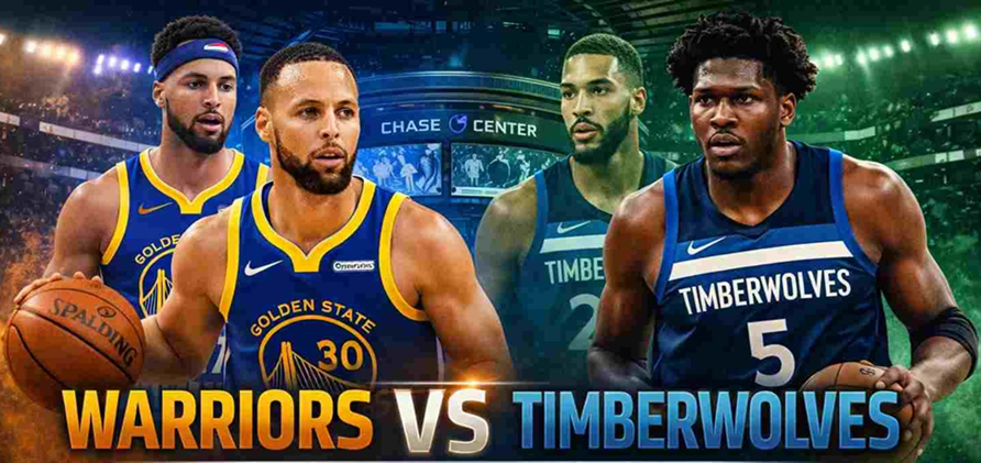 Golden State Warriors vs Timberwolves Match Player Stats